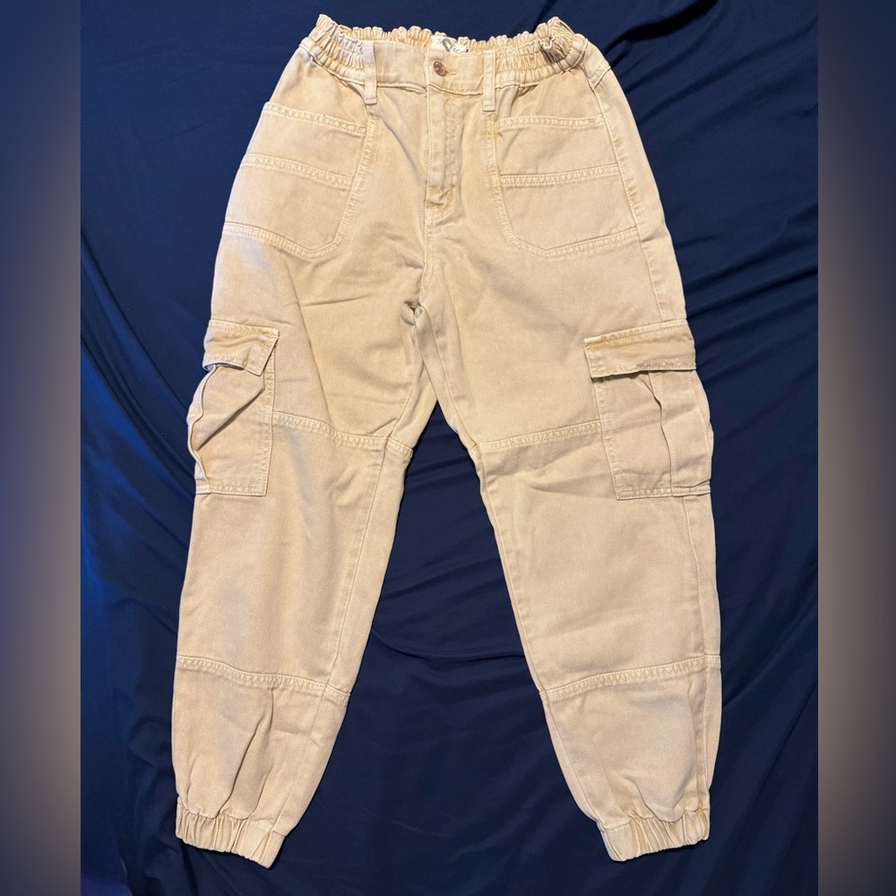 Free People cropped cargo jogger